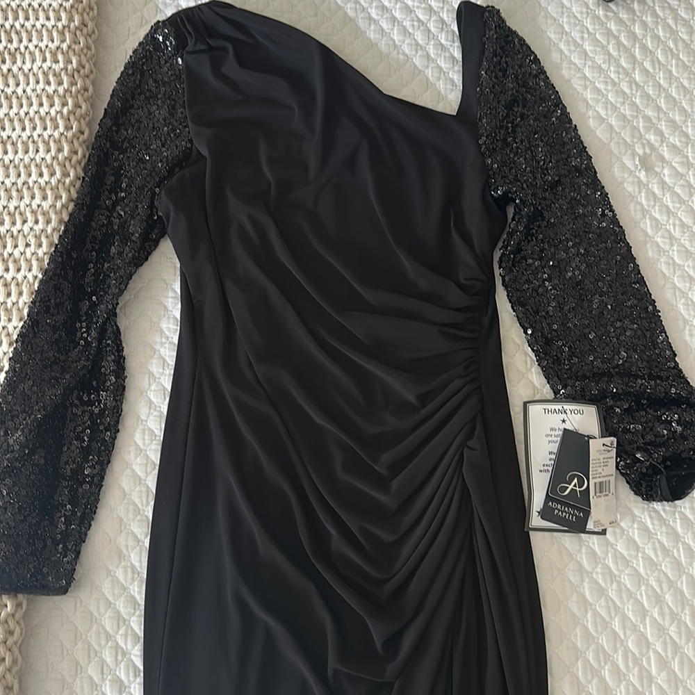 Adrianna appellant dress black